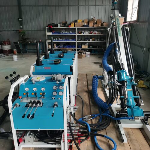 Portable Fully Hydraulic Drilling Rig HSBX1000