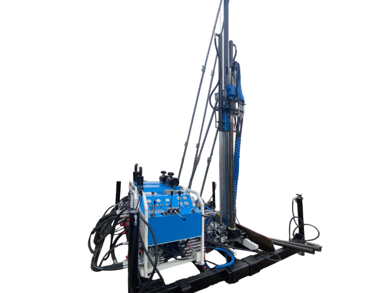 Portable Fully Hydraulic Drilling Rig HSBX1200