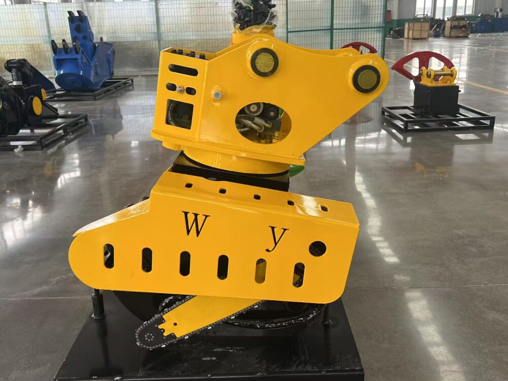 Large Excavator Attachments Excavator Grapple Saw