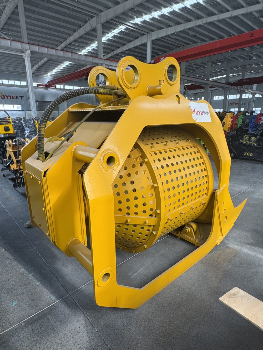 Large Excavator Attachments E-type crushing bucket