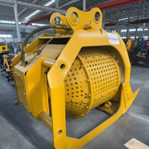 Large Excavator Attachments E-type crushing bucket