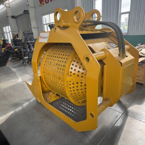 Large Excavator Attachments E-type crushing bucket