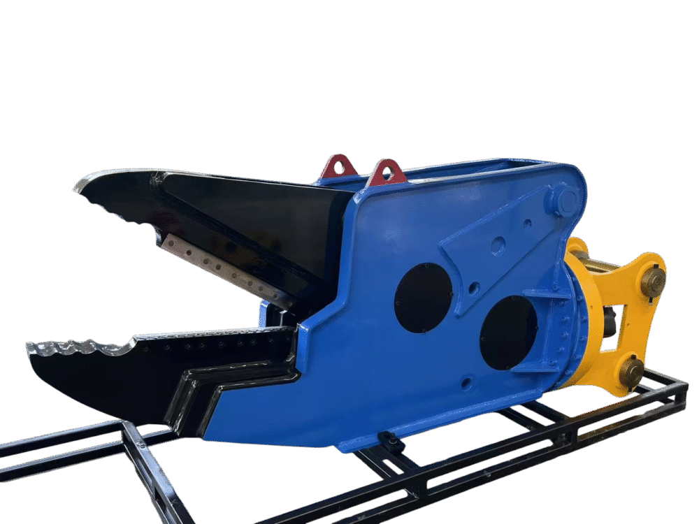 Large Excavator Attachments Car Crushing Clamp