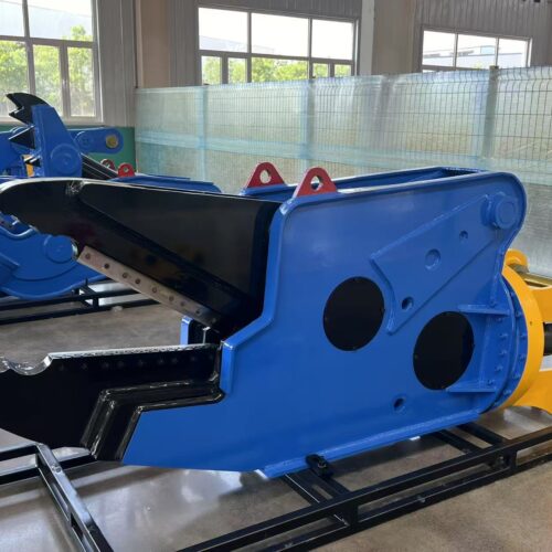 Large Excavator Attachments Car Crushing Clamp