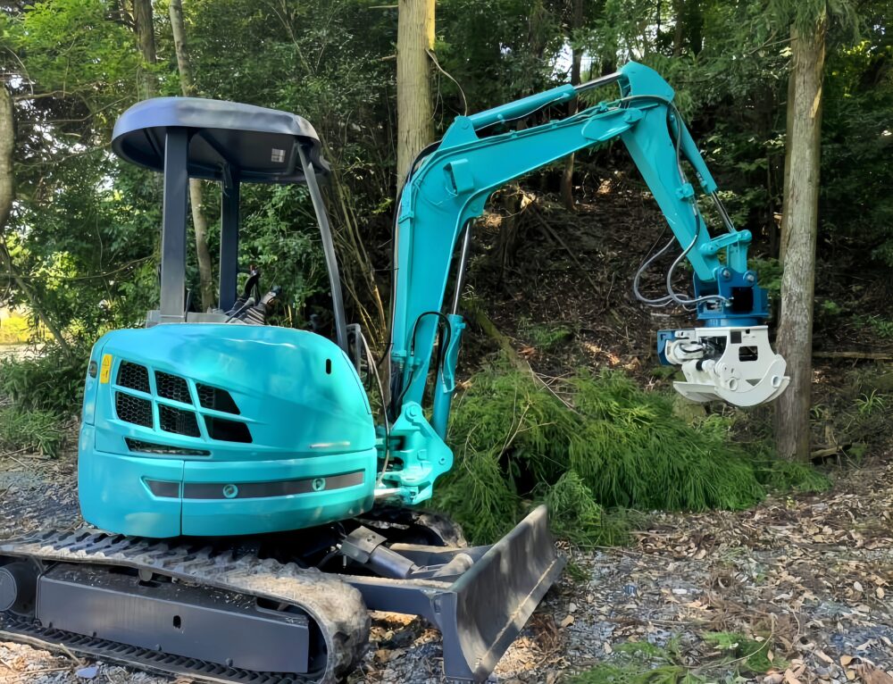 Large Excavator Attachments Excavator Grapple Saw