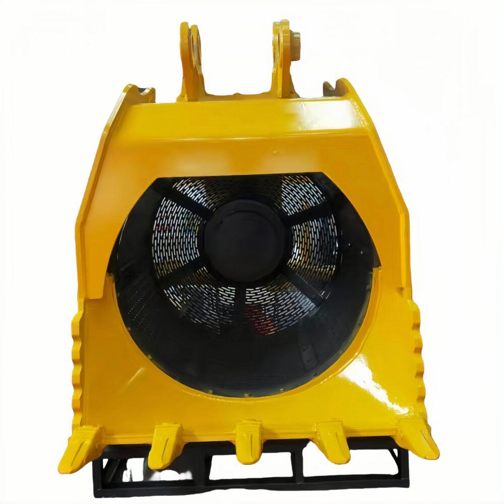 Large Excavator Attachments Drum screening bucket