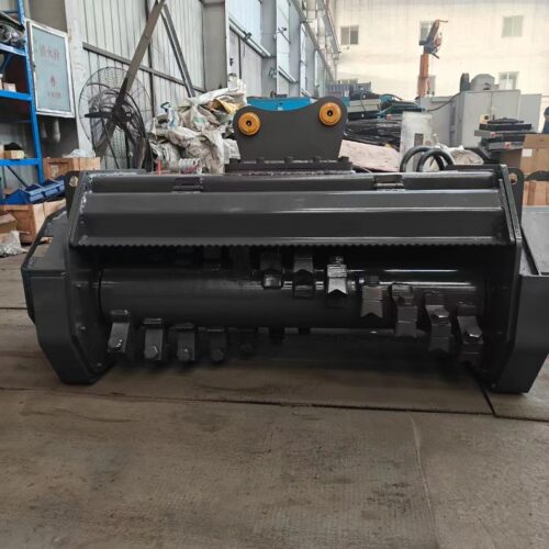 Large Excavator Attachments Pioneer wood crusher