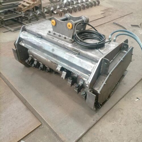 Large Excavator Attachments Pioneer wood crusher