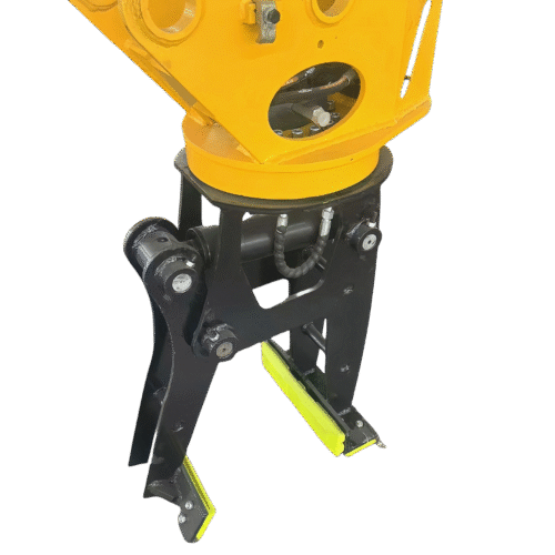 Large Excavator Attachments Clamping stone tool