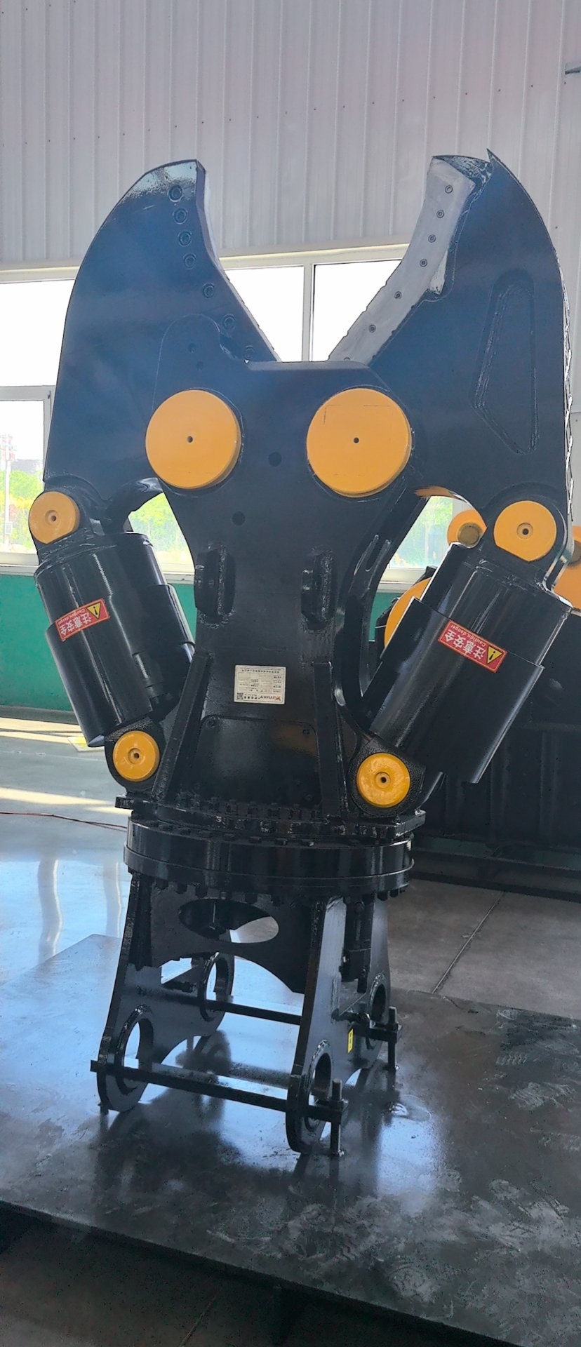 Large Excavator Attachments Double cylinder scissors