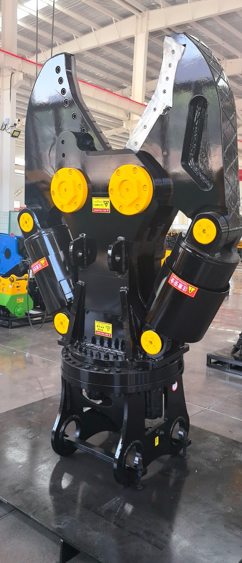 Large Excavator Attachments Double cylinder scissors