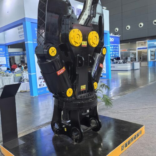 Large Excavator Attachments Double cylinder scissors