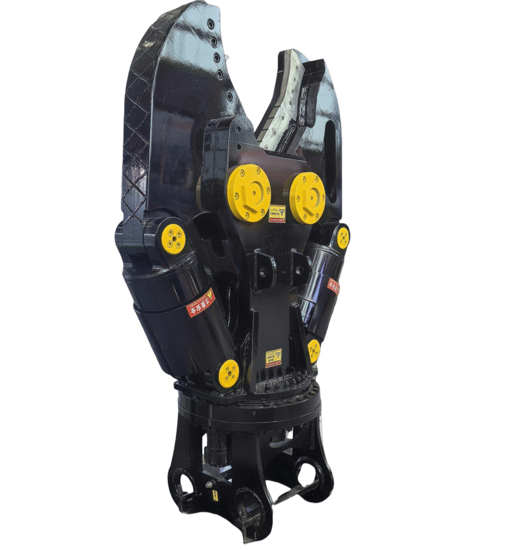 Large Excavator Attachments Double cylinder scissors