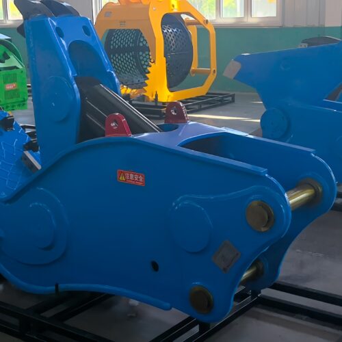 Large Excavator Attachments Suction cup crushing pliers