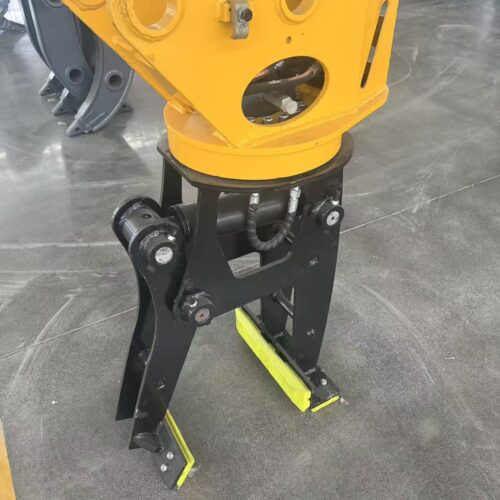Large Excavator Attachments Clamping stone tool