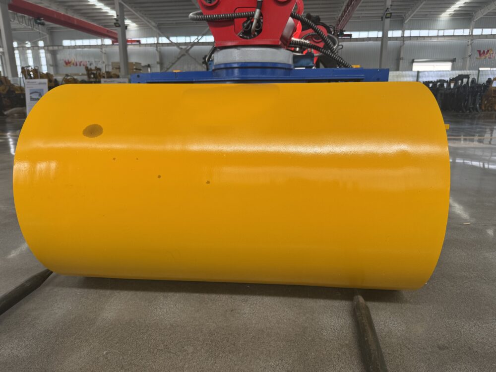 Large Excavator Attachments Drum compactor