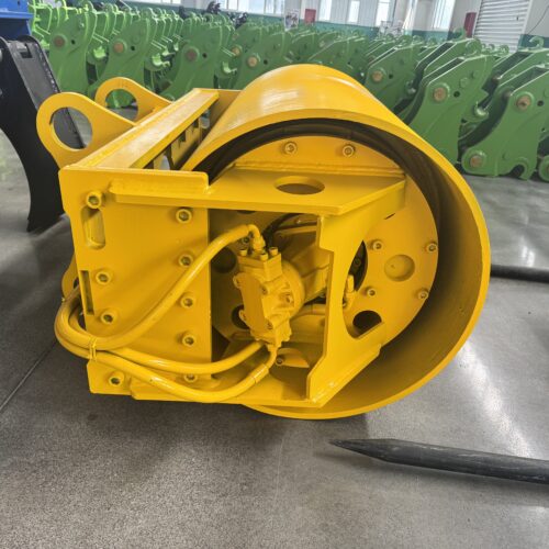 Large Excavator Attachments Drum compactor