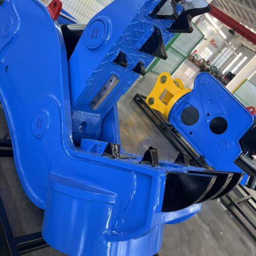 Large Excavator Attachments Suction cup crushing pliers
