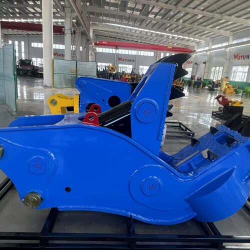 Large Excavator Attachments Suction cup crushing pliers