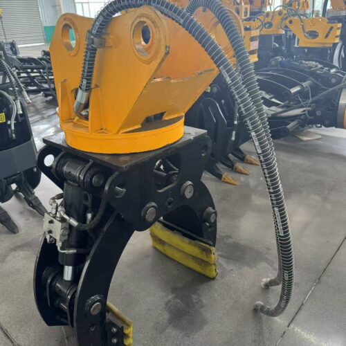 Large Excavator Attachments Clamping stone tool