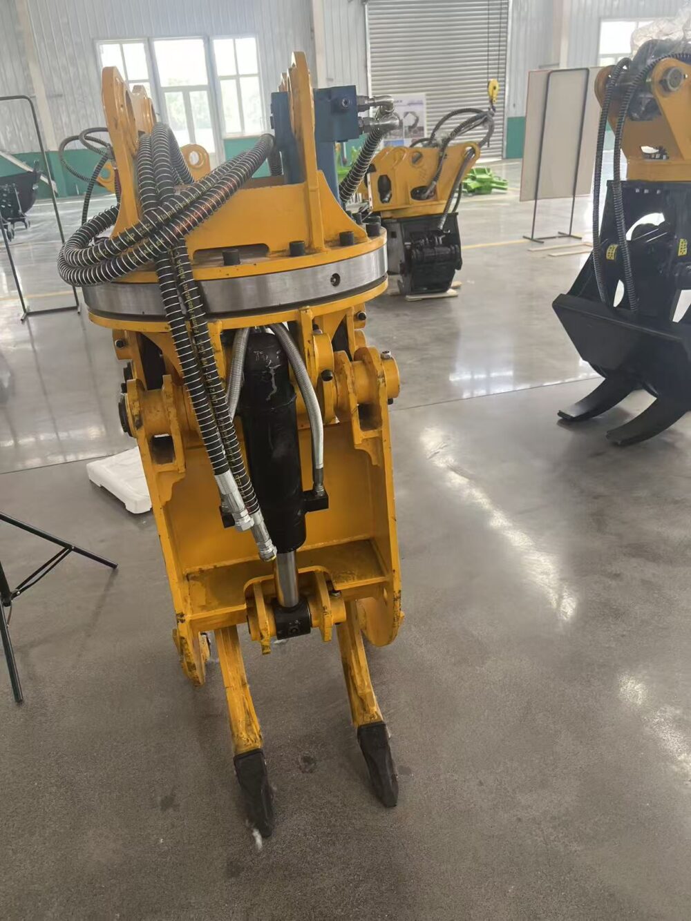 旋转大盘机-03 Large Excavator Attachments Rotating steel grabbing machine