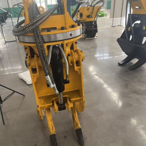旋转大盘机-03 Large Excavator Attachments Rotating steel grabbing machine