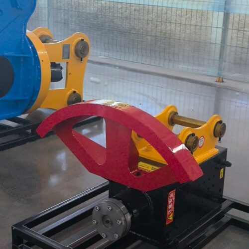 Large Excavator Attachments Salix saws