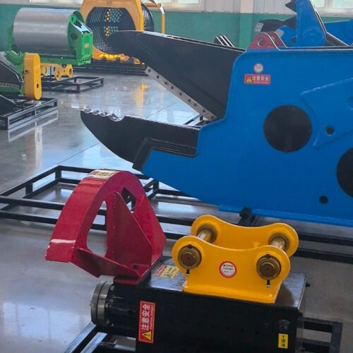 Large Excavator Attachments Salix saws