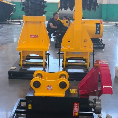 Large Excavator Attachments Salix saws