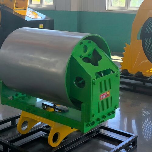 Large Excavator Attachments Drum compactor